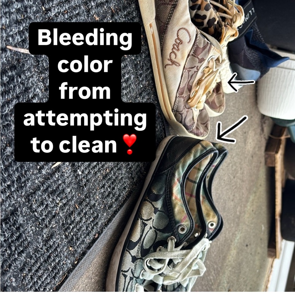 Coach Sneakers Black And Gold Monogram - image 2